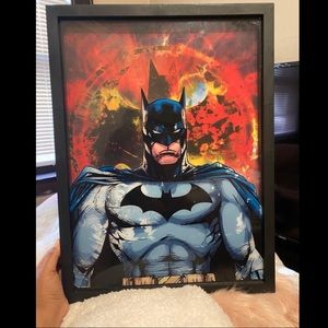 Batman 3D Shadow Box Wall Decor